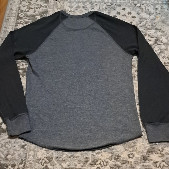 Lucky Brand Men's Two-Tone Long Sleeve Henley - Picture 6 of 6